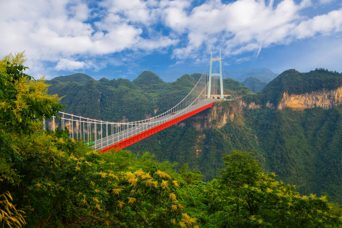 矮寨大桥（峡谷悬索桥）